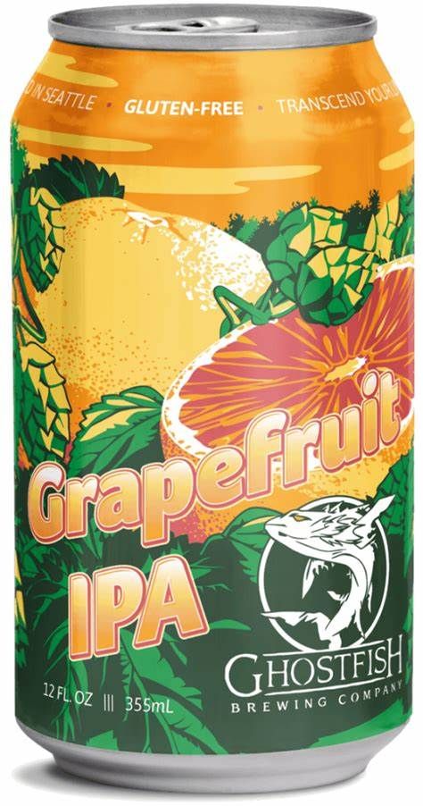 Ghostfish Grapefruit IPA 6pk Cans single