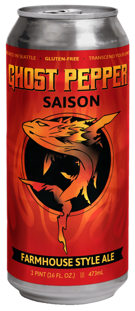 Ghostfish Brewing Ghost Pepper Saison 4pk Cans single