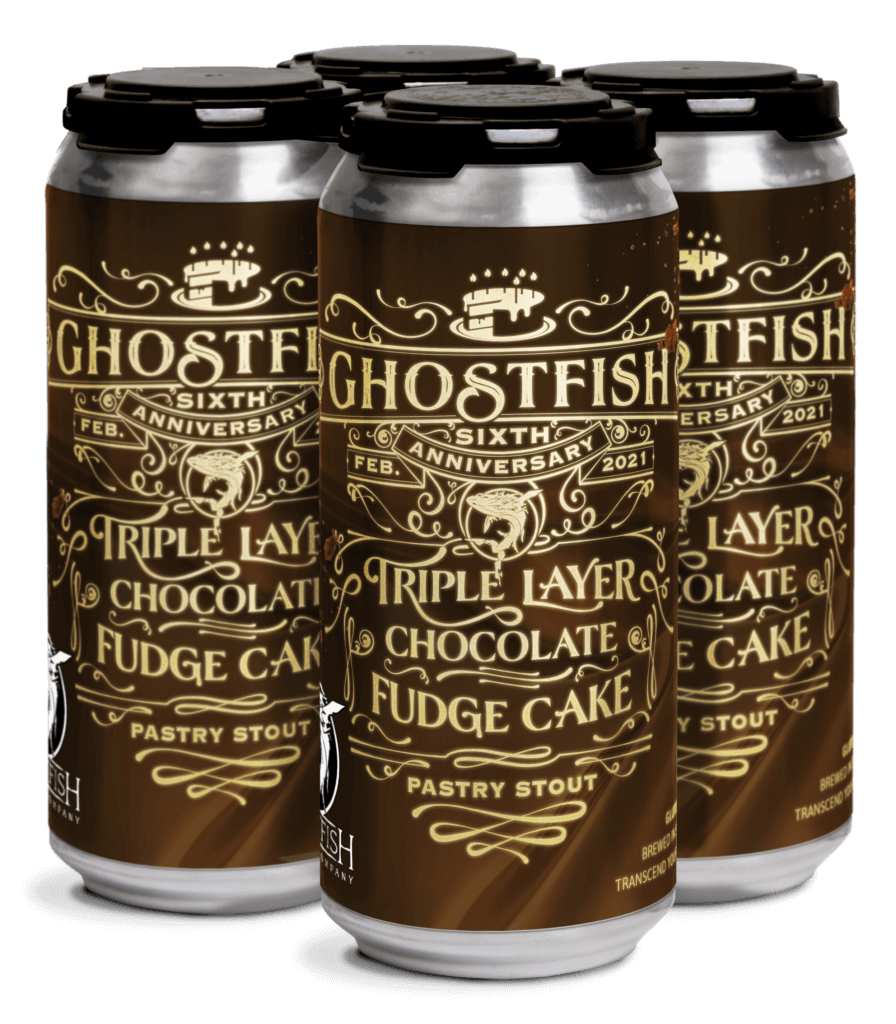 Ghostfish Brewing Watchstander Stout 4pk cans