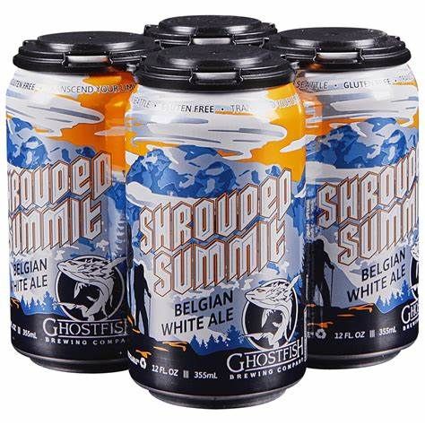 Ghostfish Shrouded Summit Belgian White Ale 4pk Cans