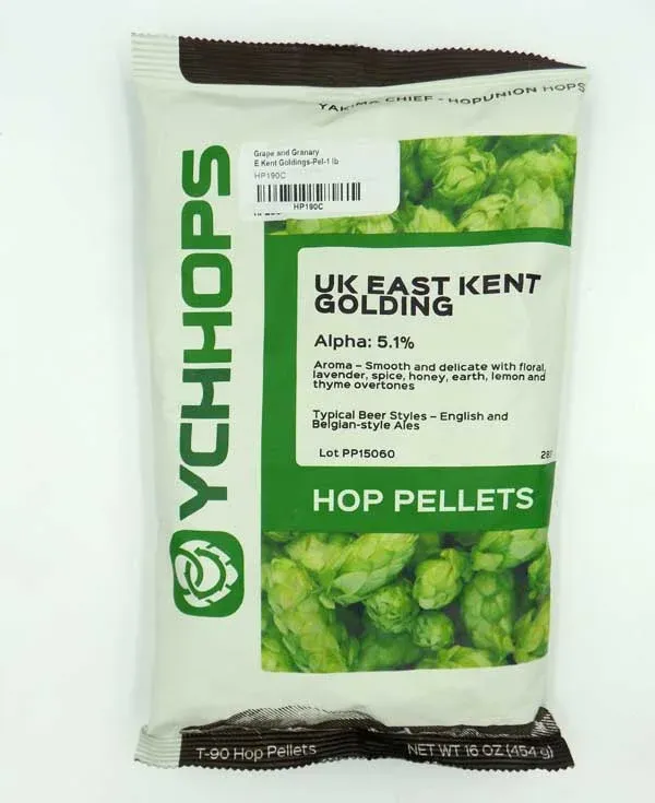 Golding UK East Kent Pellet Hops (1lb)