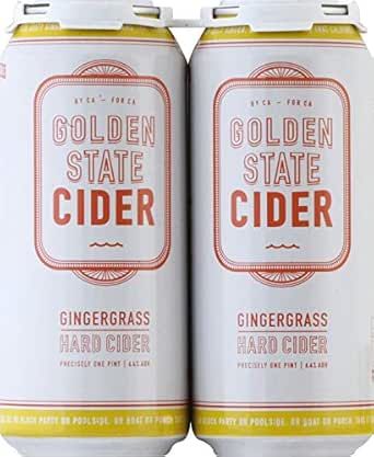 Golden State Ginger Lime Cider 4pk 16oz cans