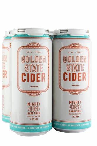 Golden State Dry and Mighty NA Cider 4pk.