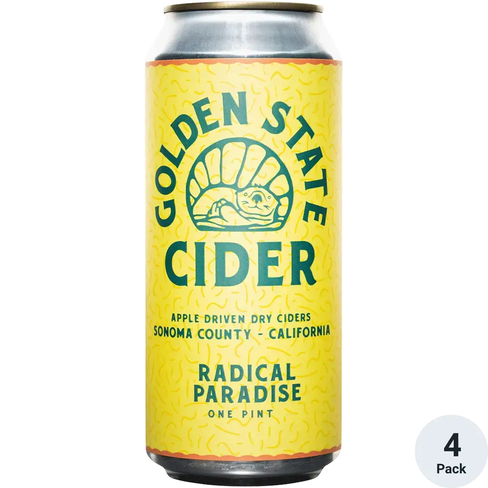 Golden State Radical Paradise Cider 4pk cans single