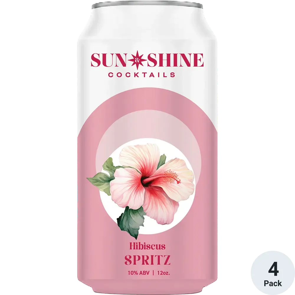 Golden State Sun &amp; Shine Hibiscus Spritz 4pk cans