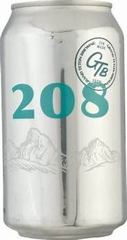 Grand Teton 208 Session (Golden) Ale single