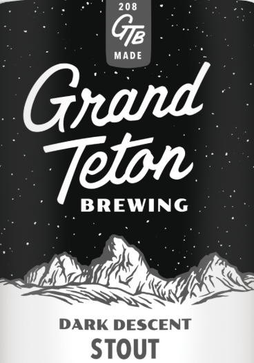 Grand Teton Dark Descent Stout 6pk cans
