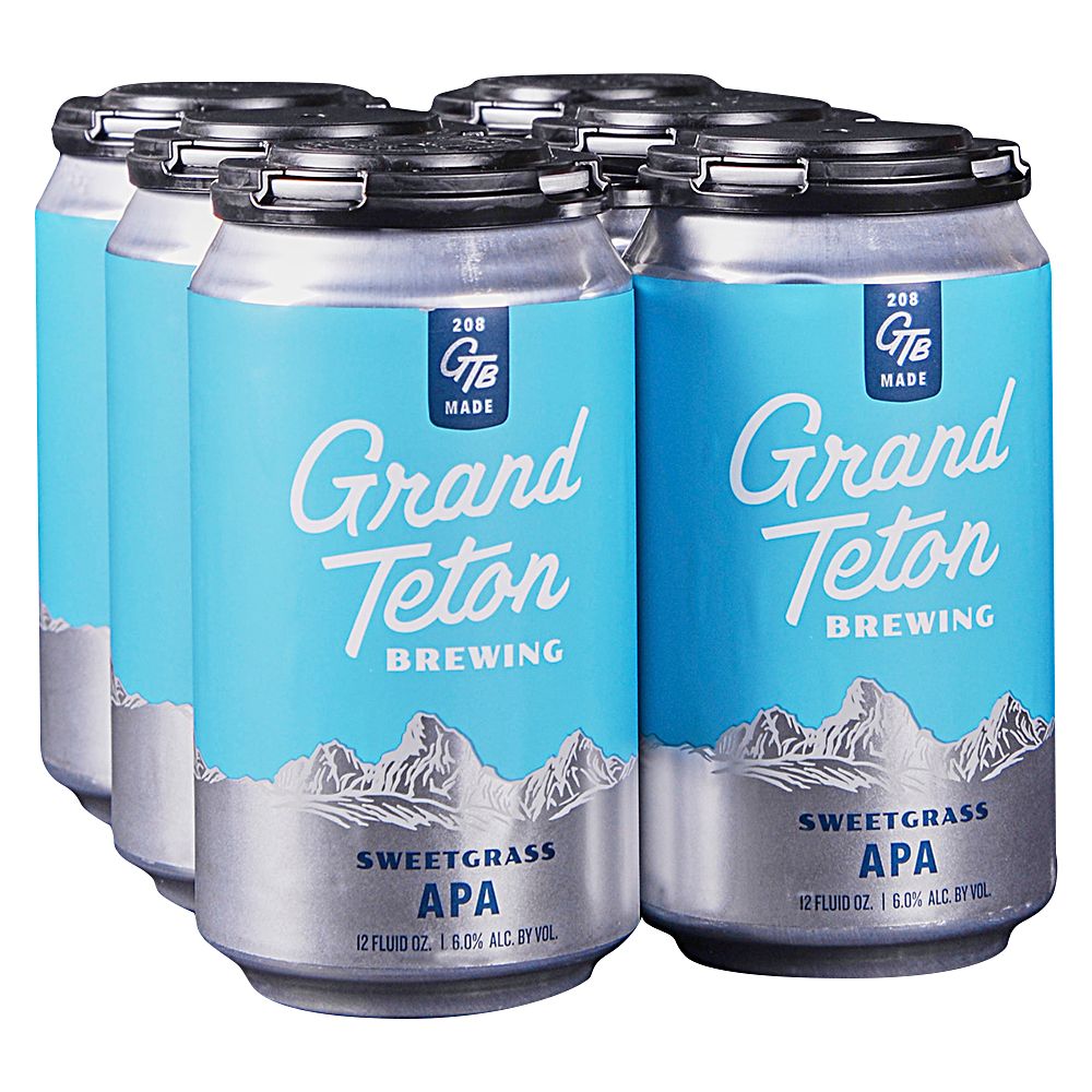 Grand Teton Sweetgrass 6pk cans