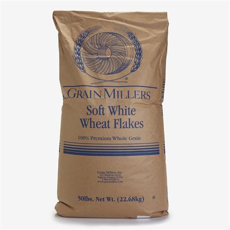 Grain Millers Flaked White Wheat  (per oz)(*45)