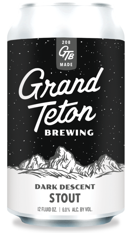 Grand Teton Dark Descent Stout 6pk cans single