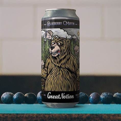 Great Notion Blueberry Muffin Fruit in the can Smoothie 4pk cans single  LIMITED