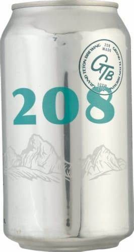 Grand Teton 208 Pale Ale 6pk can single