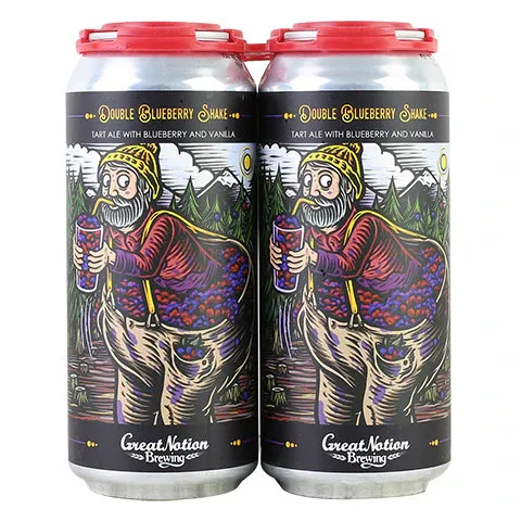 Great Notion Double Blueberry Marshmallow Shake Tart Ale 4pk cans