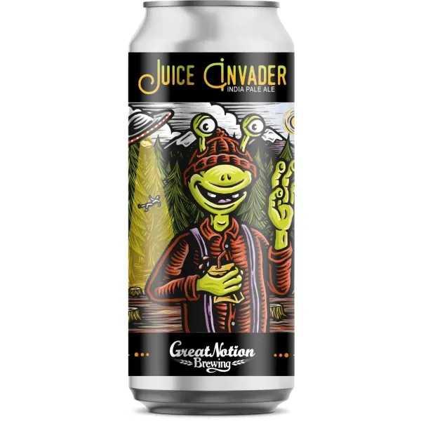 Great Notion Pineapple Juice invader Hazy IPA 4pk cans single