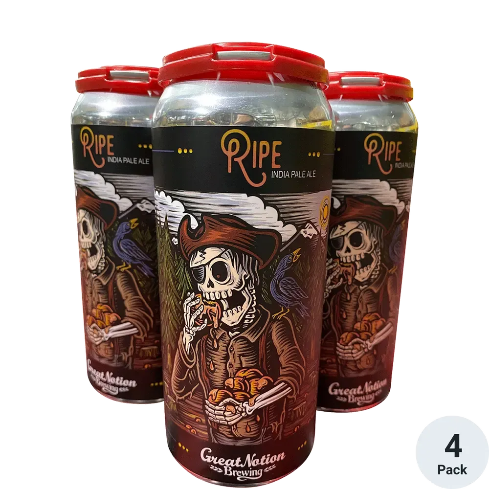 Great Notion Ripe Hazy IPA 4pk cans