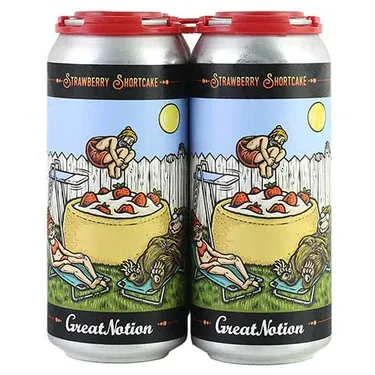 Great Notion Strawberry Shortcake Tart Ale 4pk cans