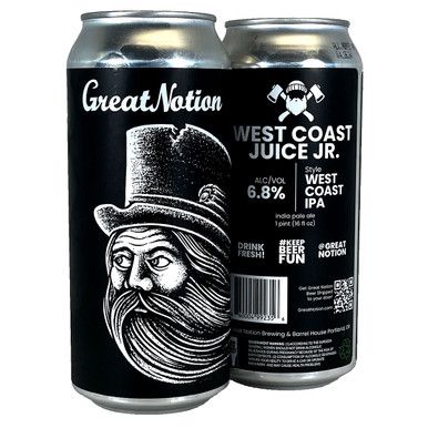 Great Notion West Coast Juice Jr. W. Coast IPA  4pk single