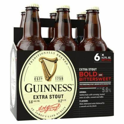 Guinness Extra Stout 6pk