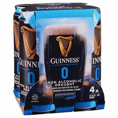 Guinness NA Draught 4pk