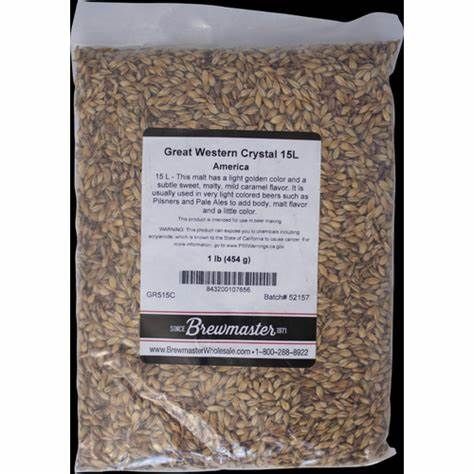 Great Western Organic Crystal 15L (per oz)(*07)