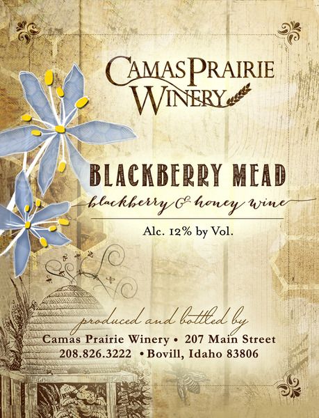 Gypse Haus Mead Blackberry  (IDAHO) 750ml