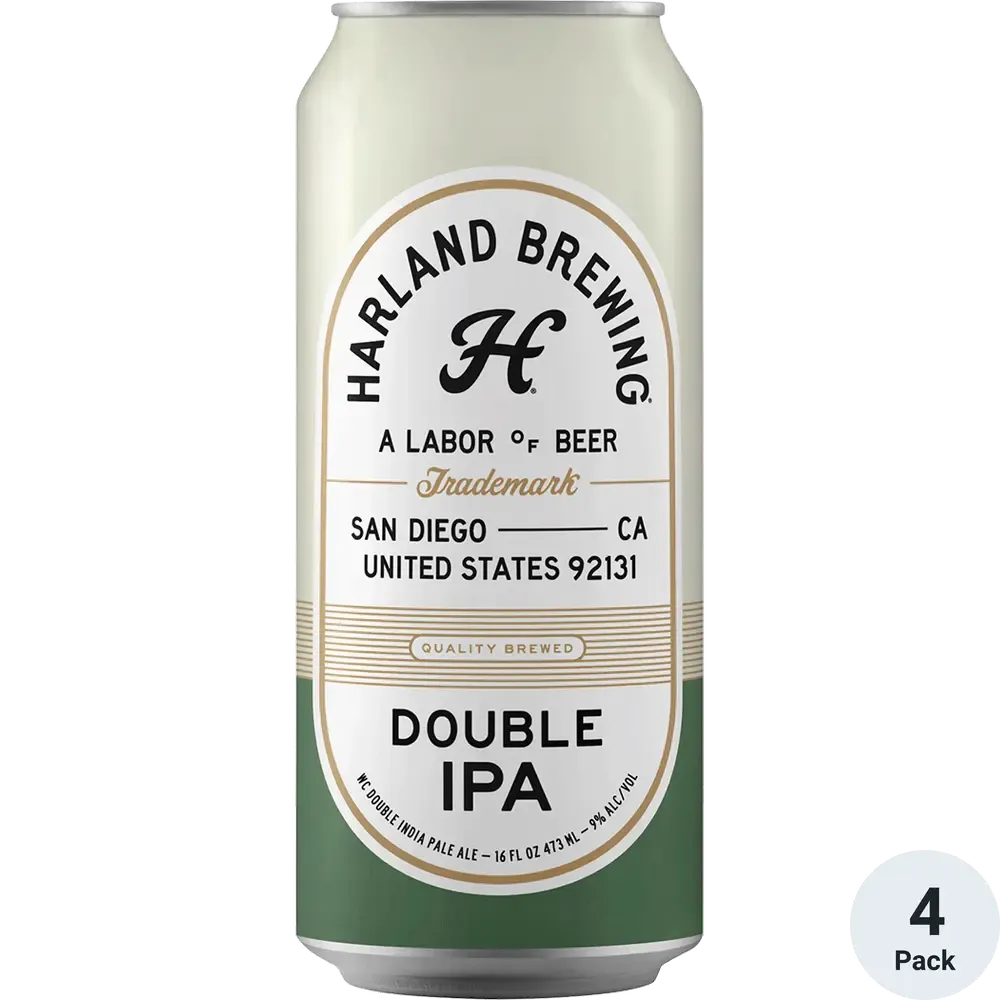 Harland Brewing Double IPA 4pk. single