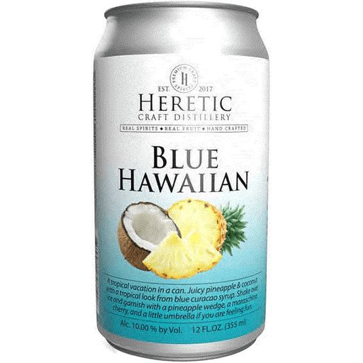 Heretic Blue Hawaiian 4pk cans single