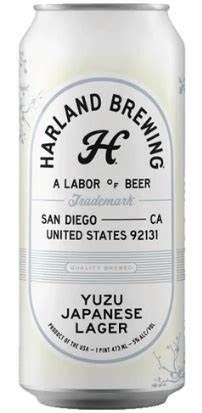 Harland Yuzu Japanese Lager 4pk. single