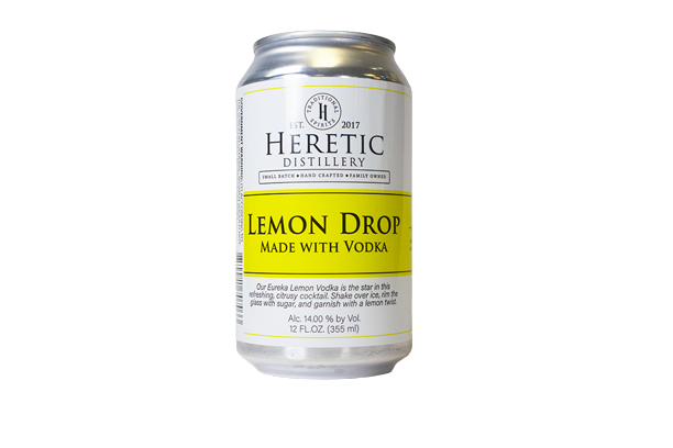 Heretic Lemon Drop 4pk cans single