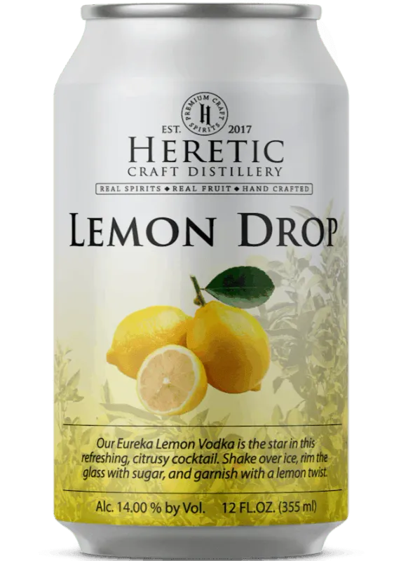 Heretic Raspberry Lemon Drop 4pk cans single