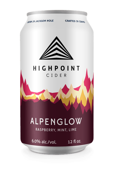 Highpoint Alpenglow Hard Cider 6pk cans single