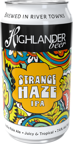Highlander Strange Haze IPA 6pk cans single