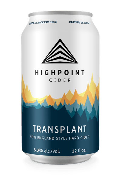 Highpoint Transplant Hard Cider 6pk cans single