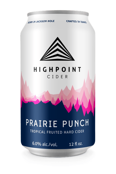 Highpoint Prairie Punch Hard Cider 6pk cans single