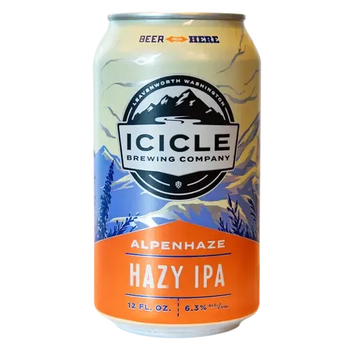 Icicle Brewing Alpenhaze Hazy IPA 6pk cans single