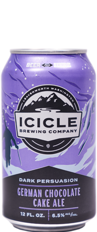 Icicle Brewing Dark Persuasion Stout 6pk cans single