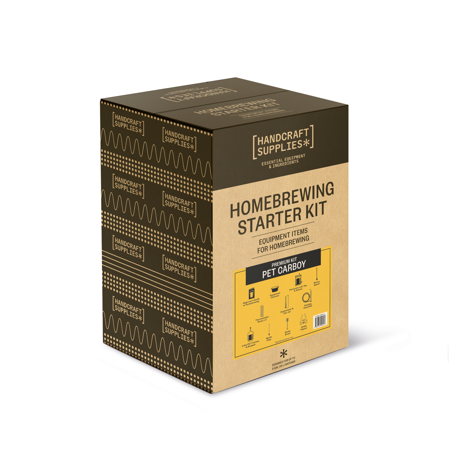 Homebrewing Equipment Starter Kit with PET Carboy