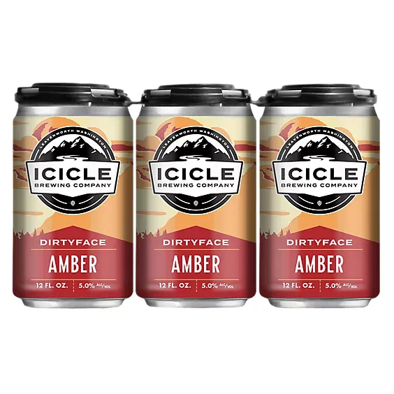 Icicle Dirtyface Amber 6pk cans