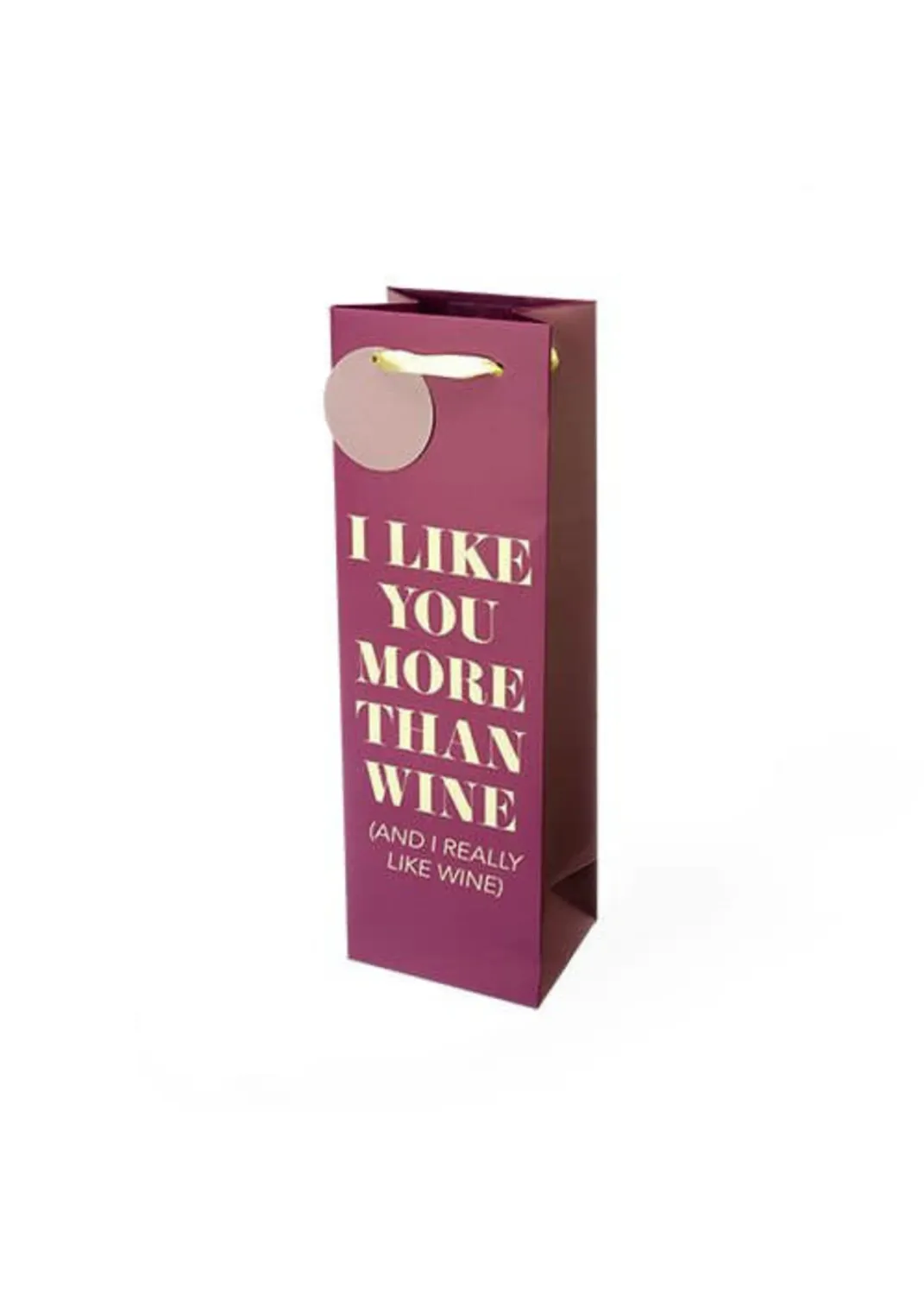 I Like You More gift bag