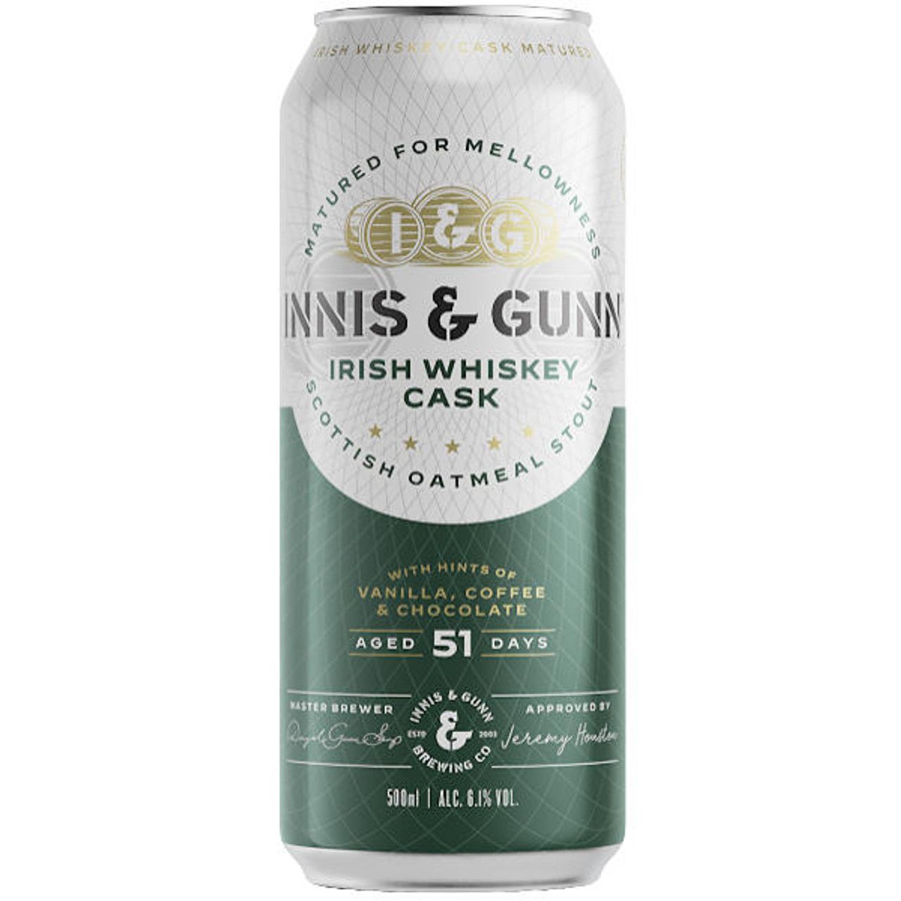 Innis &amp; Gunn Irish Whiskey Cask Stout 4pk cans single