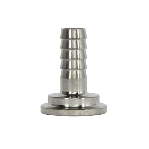 Hose Tailpiece for 1/4&quot; Hose, Chrome/Brass