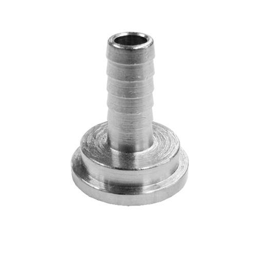 Hose Tailpiece for 3/16&quot; Hose, chrome/brass