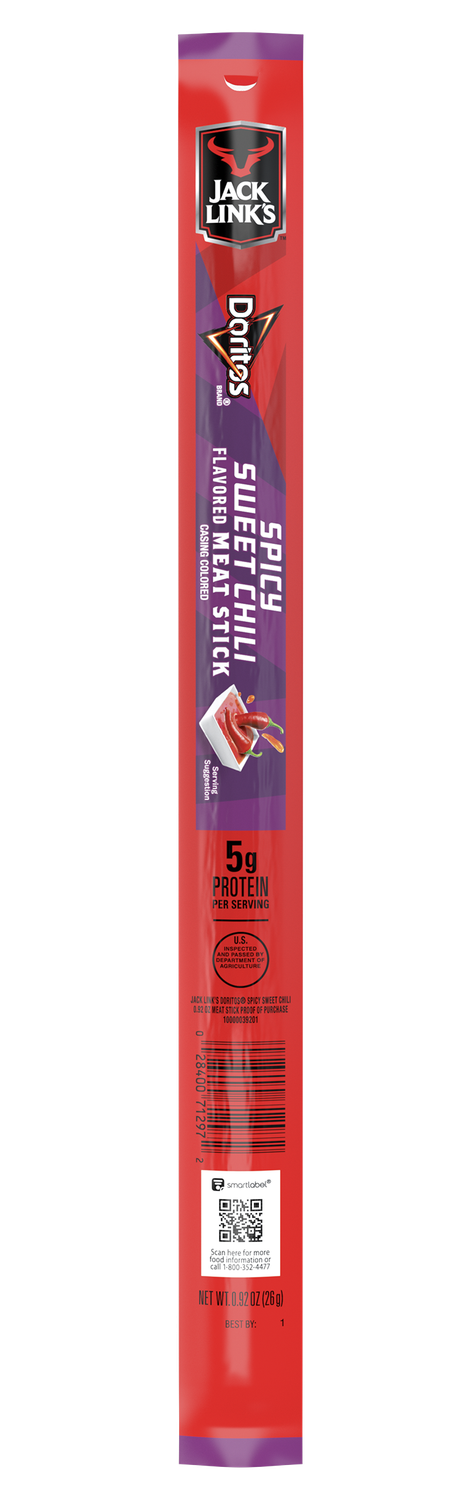 Jack Link&#39;s Doritos Spicy Sweet Chili Meat Sticks Box single