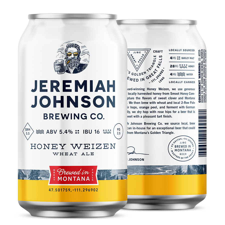 Jeremiah Johnson Honey Weizen 6pk