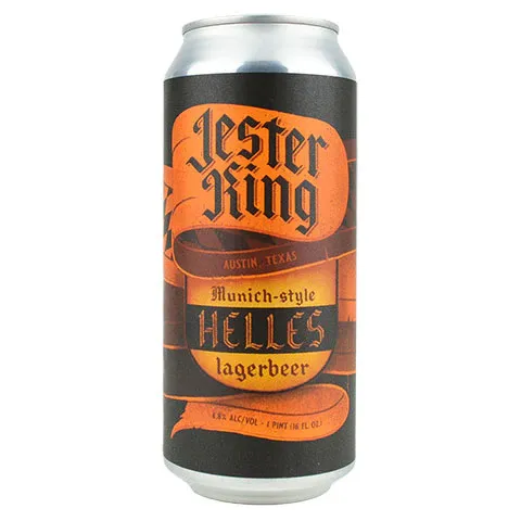 Jester King Munich-style Helles Lager 4pk 16oz cans single