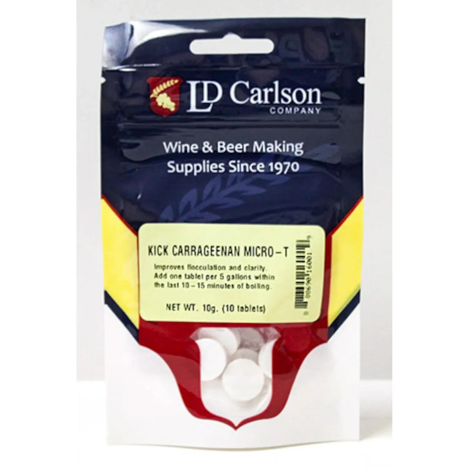 Kick Carrageenan Micro-T, 10 Tablets