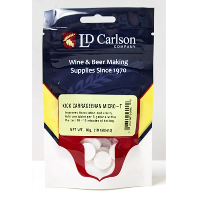 Kick Carrageenan Micro-T, 10 Tablets