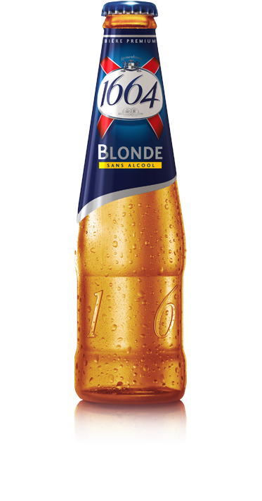 Kronenbourg 1664 Blonde Lager 6pk bottles single