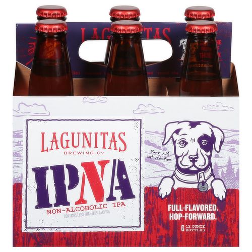 Lagunitas IPNA (NON alcoholic)  6pk