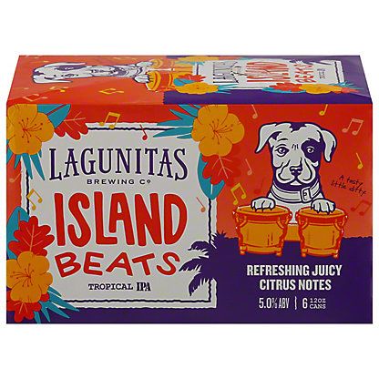 Lagunitas Island Beats Tropical IPA 6pk cans